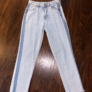 Pacsun light wash mom jeans